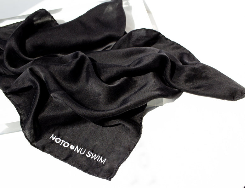 NOTO x NU SWIM SILK SCARF