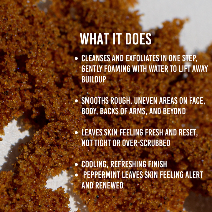RESURFACE SCRUB // FACE + BODY