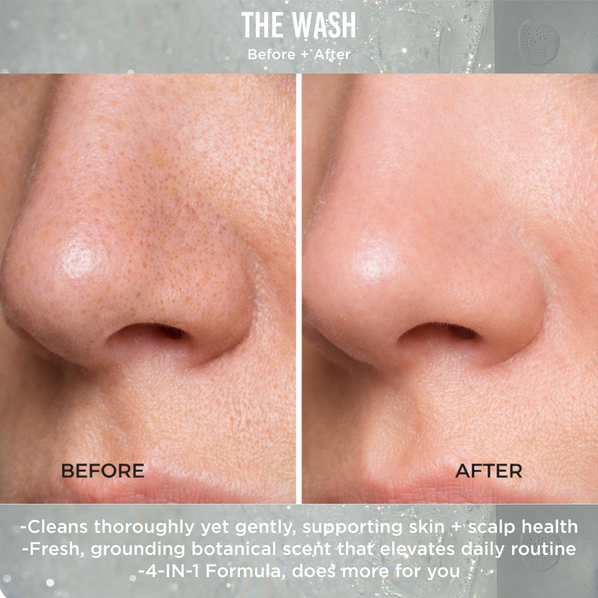 THE WASH // FACE + HANDS + BODY + HAIR